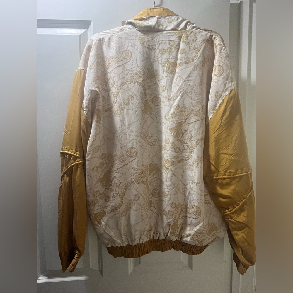 Swell Gold Jacket - 100% Silk - Picture 3 of 4